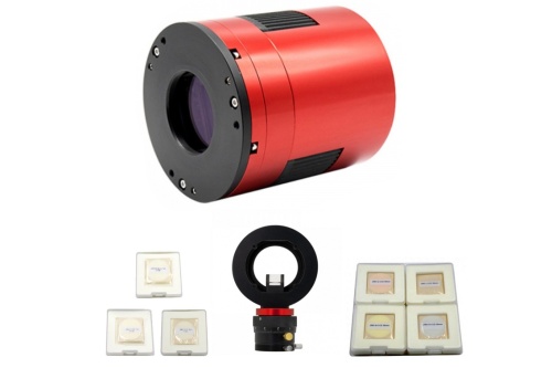 ZWO ASI2600MM Pro Monochrome APS-C CMOS USB3.0 Deep Sky Imager Camera Bundle With OAG-L, EFW & 36mm LRGB + HSO Filters